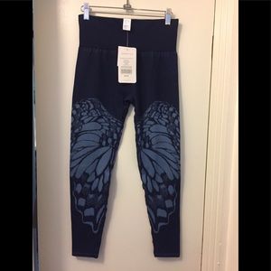 💙💙Fabletics seamless high waisted Jacquard 7/8